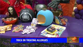 Fox5  Teal Pumpkin amp Food Allergies for kids  October 31 2017 [upl. by Notlaw]