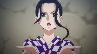 Nico Robin sings Binks Sake  One Piece [upl. by Fernand]