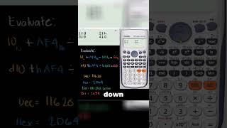 Calculator Technique  BaseN Operations calculatortricks maths education scientificcalculator [upl. by Aehr79]