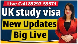 Live Call 8929759571 UK Stud Visa New Updates Big Live [upl. by Suoirrad365]