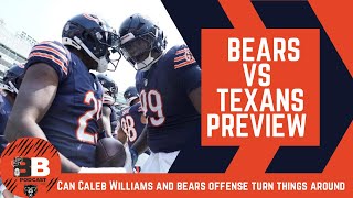 3 DA HARD WAY Chicago Bears vs Texans preview [upl. by Greerson]