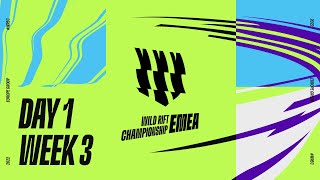 WREC Group Europe Playoffs Week 3 Day 1 [upl. by Durkee]