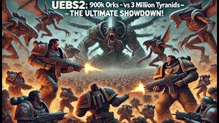 UEBS2 900K Orks 🛡️ vs 3 Million Tyranids – The Ultimate Showdown [upl. by Aiam]