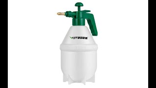 VIVOSUN 02Gallon Hand held Garden Sprayer Pump Pressure Water Sprayers  Overview [upl. by Aneerak]