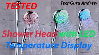 Livarno Shower Head with LED Temperature Display [upl. by Viglione]