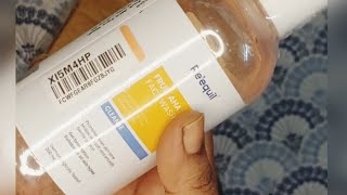 Reequil Facewash Unboxing amp First Impression [upl. by Ree995]