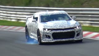 2017 Camaro ZL1 6th gen Testing on the Nurburgring [upl. by Justino630]