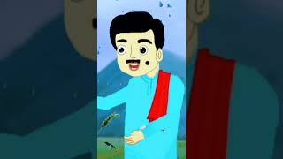 Baarish ki raat shortsfeed cartoon animation cartoonstory shorts trending [upl. by Eugnimod243]