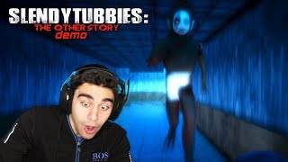 A GIANT TELETUBBY IS CHASING ME IN A HAUNTED HOSPITAL  Slendytubbies The Other Story Demo [upl. by Berns]