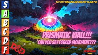 PRISMATIC WALL Is One Of The Best Spells In Dungeons and Dragons dnd [upl. by Laenaj]