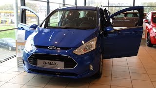 Ford B Max 2014 In depth review Interior Exterior [upl. by Hort250]