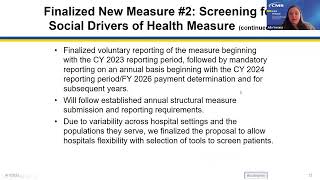 A Guide to the CMS Hospital Inpatient Quality Reporting IQR Health Equity Measures [upl. by Antony]