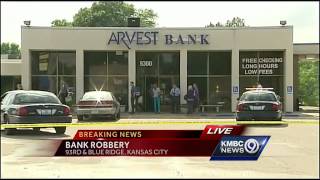 Man sought after robbery at southeast KC bank [upl. by Iago]