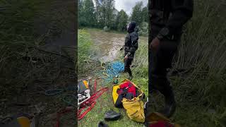 Kelkan sukellus Turku watercross osa 2 🤿 fail pitbboys vetäävaa watercross sled finland [upl. by Yruj]