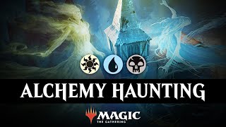 ☀️💧💀 ALCHEMY  Esper Hallowed Haunting Control Deck  Ranked MTG Arena [upl. by Higgins]