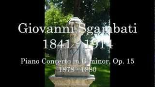 Sgambati  Piano Concerto in G minor  Bolet NSO Cox [upl. by Winne]