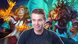 Hearthstone Odd Druid Tanks Odd Rogue [upl. by Enyad]