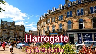 HARROGATE walk around Harrogate Town Centre gimbalwalkwithme [upl. by Greenwood270]