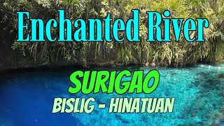 Filippinerna del 6 Enchanted River Bislig Hinatuan Surigao [upl. by Eitac]