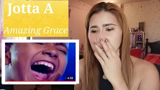 Amazing Grace  Jotta A  reaction  AMAZING 😱 [upl. by Suoinuj]