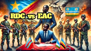 RDC refuse de signer accord ChineEAC coopération sécuritaire en péril tensions avec le Rwanda [upl. by Oek353]