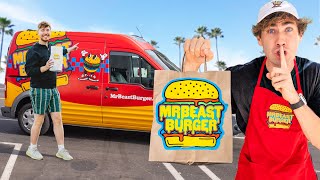 I STOLE MrBeast Burger From MrBeast [upl. by Egroeg]