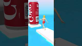 Squeezy Girl Coca Cola Bottle Jump AndroidPC Gameplay Level 136 fun shorts gameplay mobilegame [upl. by Tu]