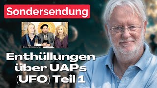 DIETER BROERS  JJ amp DESIREE HURTAK Enthüllungen über UAPs UFO und außerirdische Einflüsse Teil 1 [upl. by Armillas5]