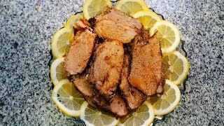 Asado de cerdo caramelizado al limón  Receta fácil y deliciosa [upl. by Jung457]