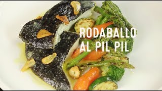 Receta de rodaballo al pil pil [upl. by Naaman]