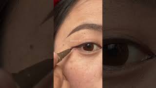 Eyeliner Tutorial Eyeliner Hack ❤️❤️❤️ [upl. by Voltmer72]