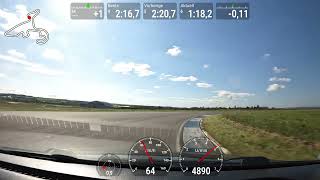 Circuit Chambley 215  Onboard Suzuki Swift Sport NZ 16 136 hp with Racechrono [upl. by Itram874]