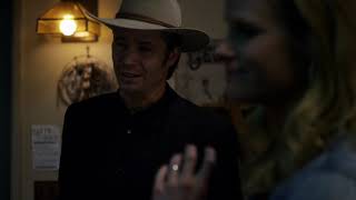 Justified Raylan Shoots Hitman Dressed as a Cop [upl. by Shanleigh]