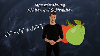 Wurzeln addieren und subtrahieren  Wurzelrechnung plus amp minus und zusammenfassen  einfach erklärt [upl. by Tirrag]