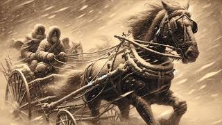 Lost on the Steppe the Snowstorm A harrowing short story by Leo Tolstoy [upl. by Anawad]