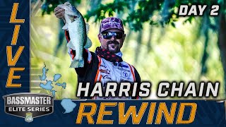 2024 Bassmaster Elite Series LIVE at Harris Chain — Day 2 [upl. by Meibers352]