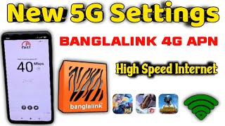 banglalink internet apn settings 4g 2023 for fast internet [upl. by Aisilef358]