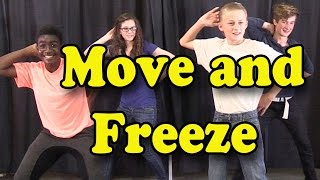 Brain Breaks  Action Songs for Children  Move and Freeze  Kids Songs by The Learning Station [upl. by Tresa]