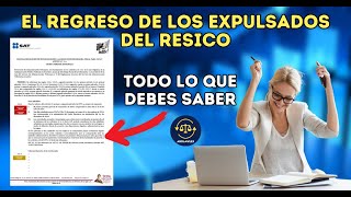 El SAT permite el Regreso de los EXPULSADOS del RESICO  Análisis Completo [upl. by Amliw643]