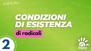 Condizioni di esistenza di radicali  2 [upl. by Magdalena]