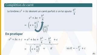 Simplifier une intégrale au moyen d’une complétion de carré [upl. by Yauq]