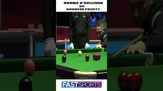 English Open Snooker Ronnie OSullivan vs Andrew Pagett Face Off in Epic Match  Fast Sports [upl. by Annovahs]