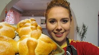 pan de muerto receta fácilMarisolpink [upl. by Wyler]