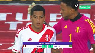 PERÚ vs BRASIL el DEBUT de JOAO GRIMALDO con la Selección Peruana  Clasificatorias2026 [upl. by Kubiak]