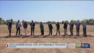 Groundbreaking ceremony held for affordable housing development in Delano [upl. by Adlay]