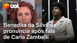 Benedita diz que medidas necessárias estão sendo tomadas após Carla Zambelli cham Chica da Silva [upl. by Nyrrad842]