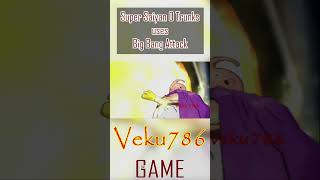 Trunks Super Ssaiyan 0 Big Bang Attack dbz b3 mod [upl. by Serolod]