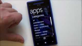 Windows Phone 8 Part 1  General Overview [upl. by Juno]