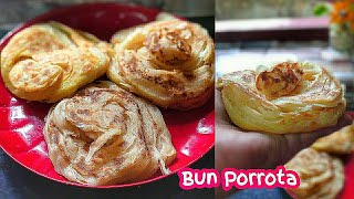 Easy Bun Porrota  most famous street food madurai special  Amis yummy kitchen shorts shortvideo [upl. by Goddard94]