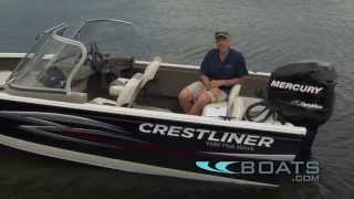 Crestliner 1650 Fish Hawk Aluminum Fishing Boat Review  Performance Test [upl. by Anitnas]